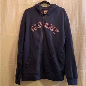 Comfortable Navy Long-Sleeve Hoodie by Old Navy